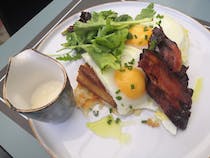Enjoy a leisurely breakfast at Anchor Foodbar