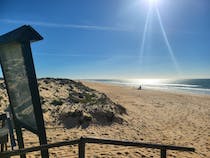 Take a stroll along Praia do Ancão