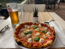 Taste authentic Roman pizza at Buono