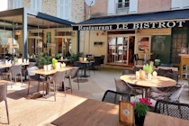 Sample the menu at Le Bistrot