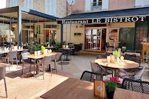 Sample the menu at Le Bistrot