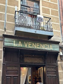 Drink and dine in a traditional tavern at La Venencia