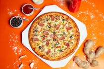 Enjoy delicious pizza at La Pizza Loca