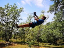 Experience an adventure at Parc Aventure Saint Cézaire