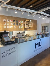 Enjoy an Italian gelato at Mú