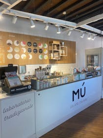 Enjoy an Italian gelato at Mú