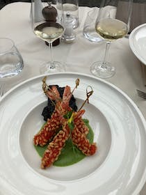 Try the fine dining dishes at Ristorante Giglio