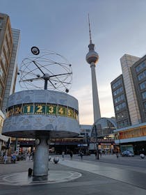 Explore the vibrant scene at Alexanderplatz