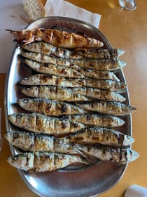 Enter seafood heaven at Adega dos Arcos