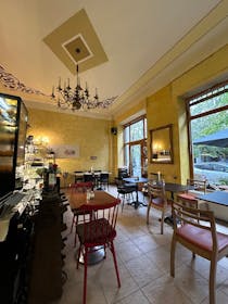 Have your breakfast in a cosy space at Café Bell Chicco