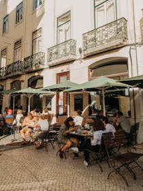 Transport yourself to a Viennese coffee shop at Kaffeehaus Lisboa