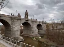 Enjoy the view at Toledo bridge