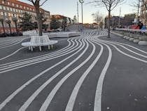 Go for a walk in urban Superkilen