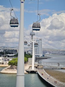 Fly above the River with a Nações Gondola Lift