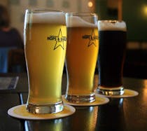 Grab a craft beer at Hops & Barley
