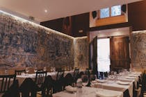 Prepare to be delighted with a meal and fado evening at Mesa de Frades