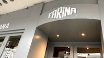 Try your host's favourite pizza at Farina