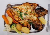 Enjoy the grilled seafood at Meridiano