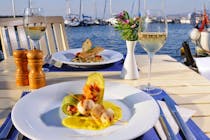 Enjoy lunch with a sea view at Corfu Sailing Restaurant