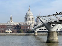 Cross the Millennium Bridge