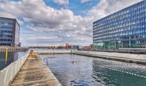 Go for a swim in the harbour at Fisketorvet Harbour Bath