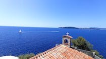 Take in the stunning views at Chapelle Notre-Dame-du-Cap-Falcon