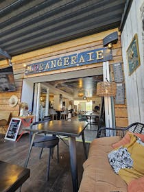 Try the fantastic dishes at L'Orangeraie