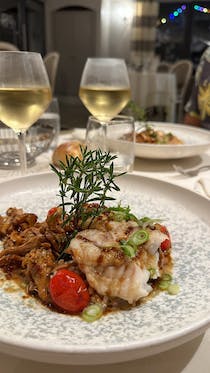 Dine at Restaurant la Colombe