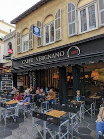 Enjoy a delicious meal at Caffè Vergnano 1882