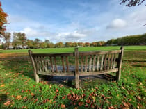 Stop for a break on Richmond Green