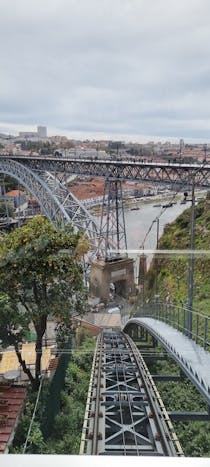 Travel up on the Funicular dos Guindais