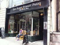 Get your caffeine fix at The Fleet Street Press