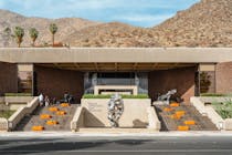 Admire Henry Moore's sculptures at the Palm Springs Art Museum