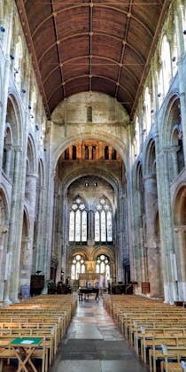 Explore the Historic Romsey Abbey