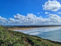 Explore Saunton Sands' Beautiful Beach and Scenic Views