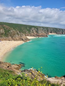 Porthcurno Beach