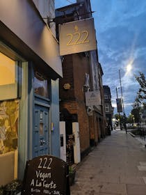 Eat Plant based delights at 222 Vegan