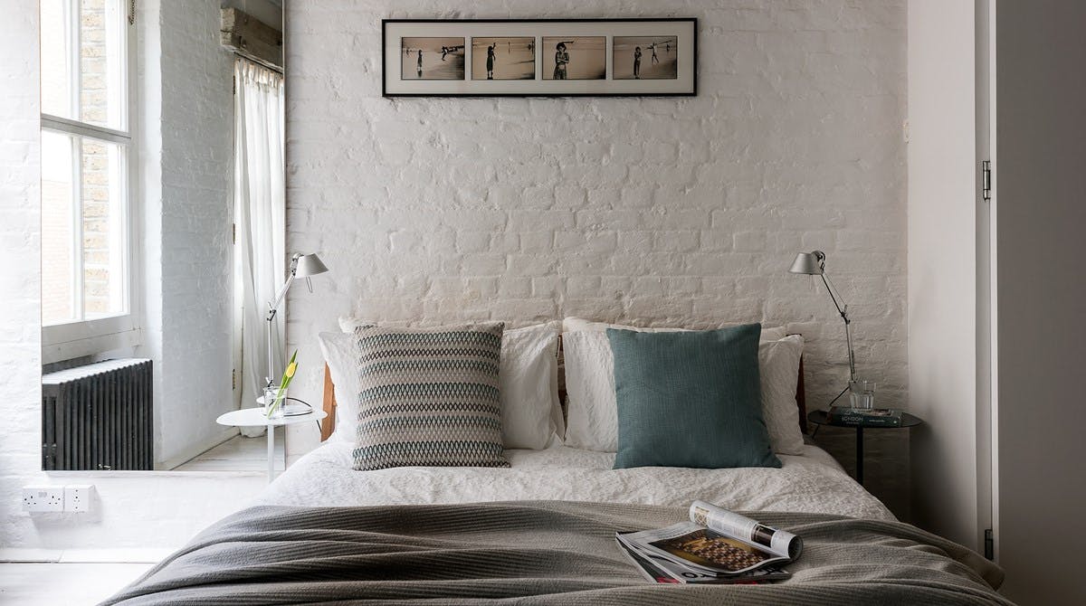 Bedroom inside Swing apartment