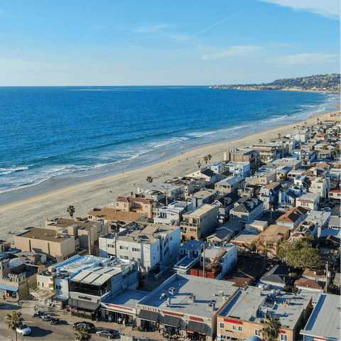 Head to the sandy beaches of Mission Bay