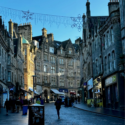 Wander to the Old Town for an afternoon coffee stop