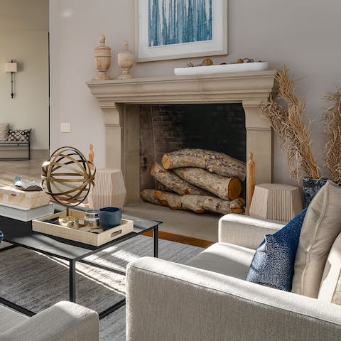 Cosy up in the magazine-worthy interiors