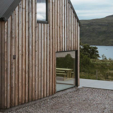 Have your first coffee of the day with a good helping of fresh air as you sit outside