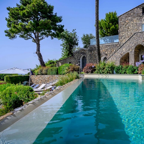 Embrace leisurely swims in the private pool