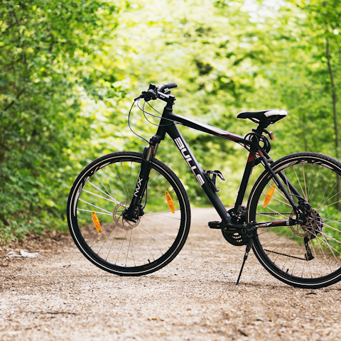 Stay active by cycling or walking the Norfolk country lanes on your doorstep