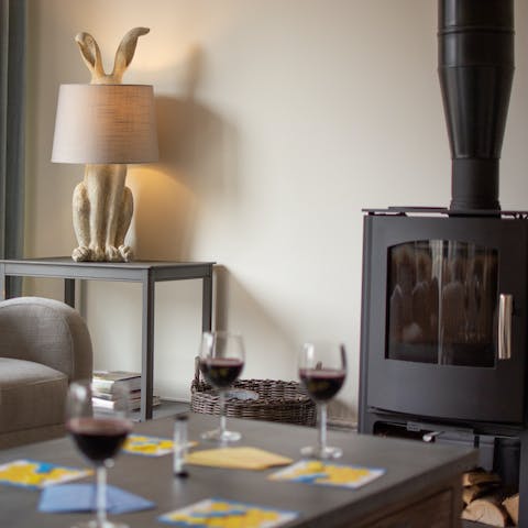 Snuggle up by the fire on wintery evenings and play a board game