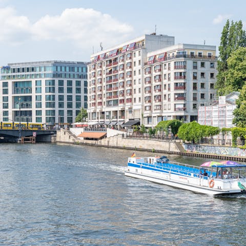 Treat yourself to a stay along the peaceful River Spree