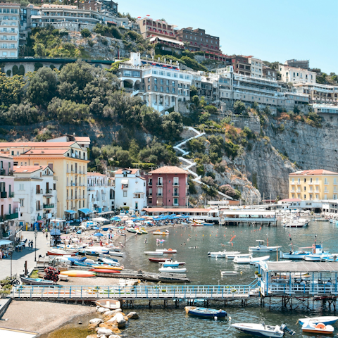 Embrace an Italian adventure along the coast to Sorrento