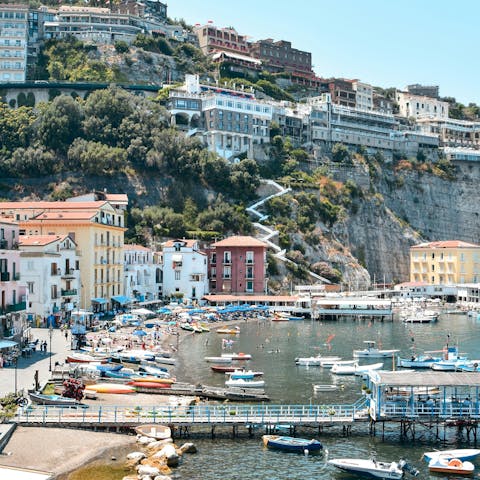 Embrace an Italian adventure along the coast to Sorrento