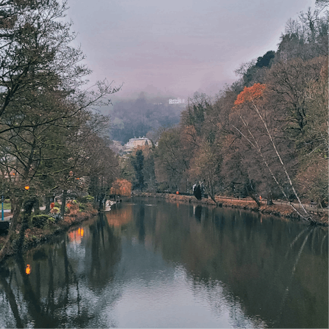 Spend an afternoon in Matlock Bath, a less than a forty-minute drive away