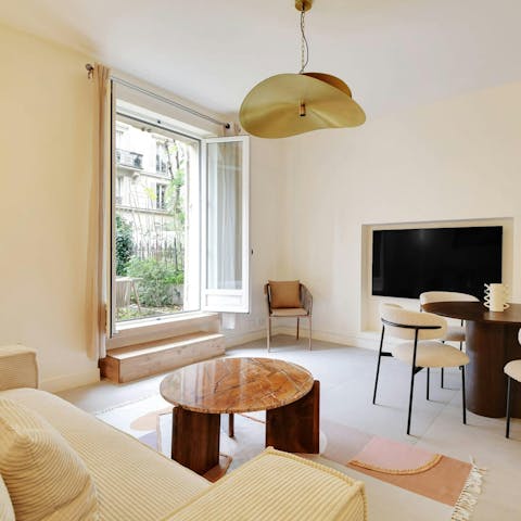 Savour cosy evenings at home or head to a local restaurant